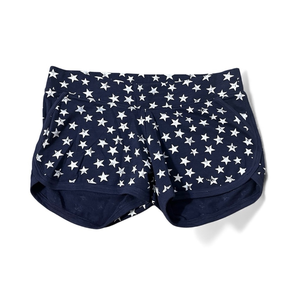 Motherhood Maternity Navy Star Athletic Shorts